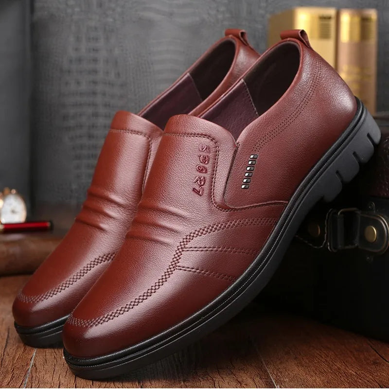 Mocassim Masculino em couro - Magnus