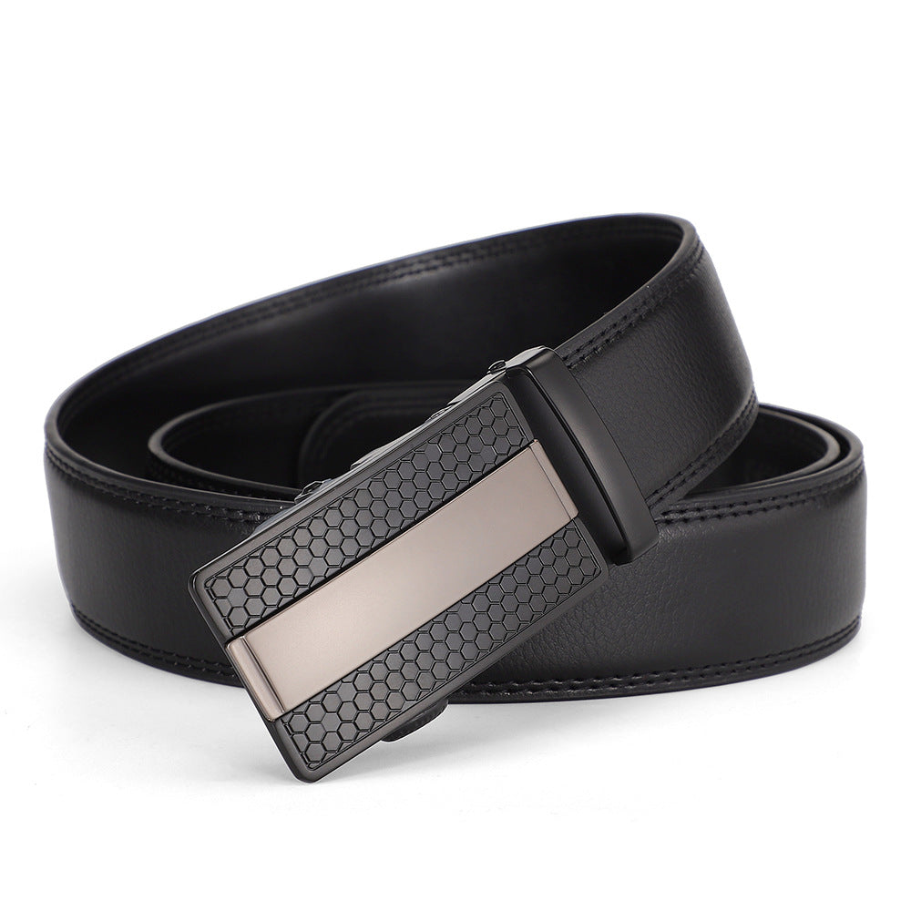 Cinto Masculino com Fivela Automática – Fibra de Carbono