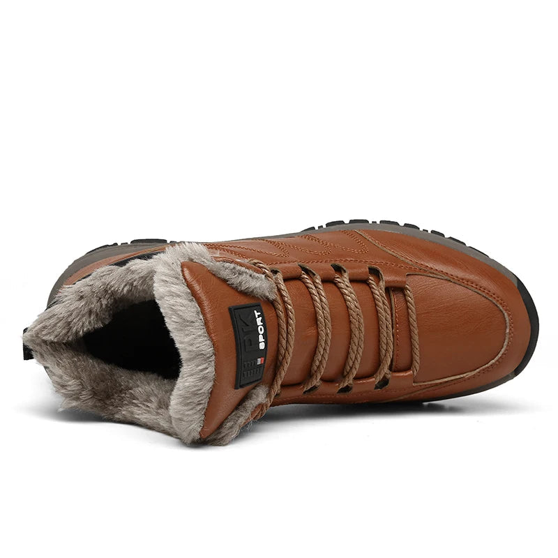 Bota Masculina de Couro – Forrada
