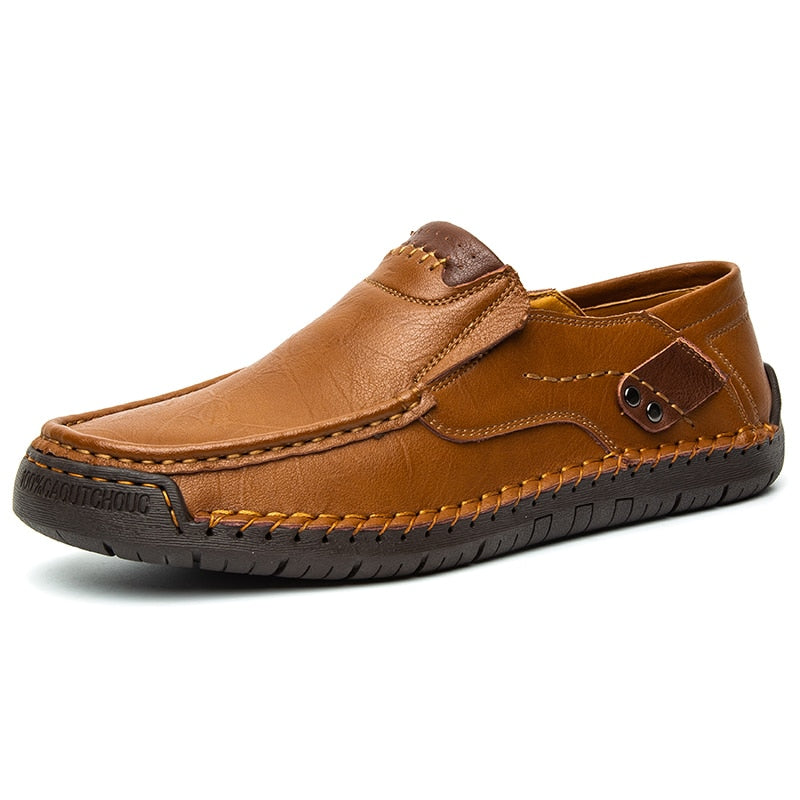 Mocassim Masculino em Couro - Heluk