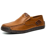 Mocassim Masculino em Couro - Heluk