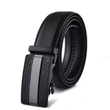 Cinto Masculino com Fivela Automática – Fibra de Carbono