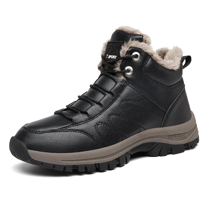 Bota Masculina de Couro – Forrada