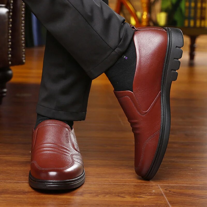 Mocassim Masculino em couro - Magnus
