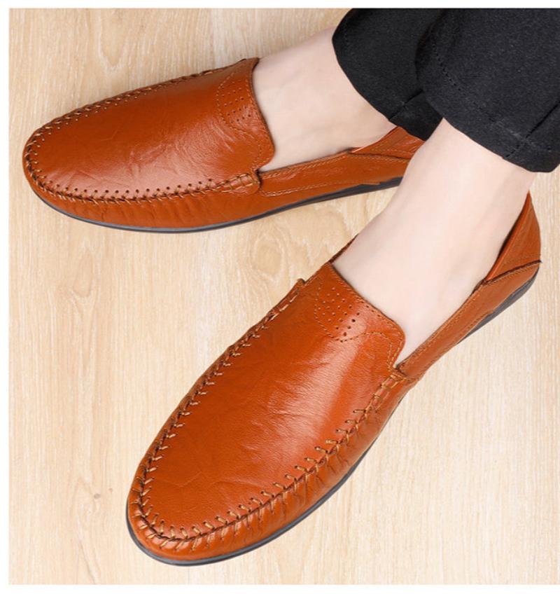 Mocassim de Couro Clássico Masculino - Novello